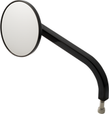 JOKER MACHINE Mirror - No. 7 Standard - Side View - Round - Black - Left 03-050-1L