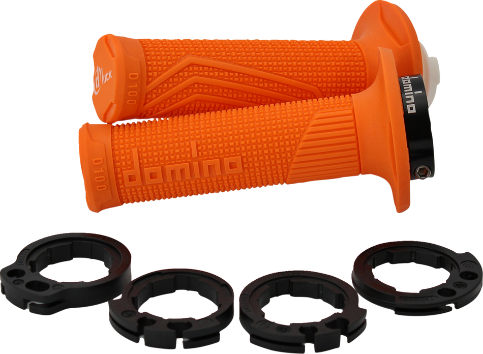 DOMINO Grips - D100 - D-Lock - Orange D10046C4500