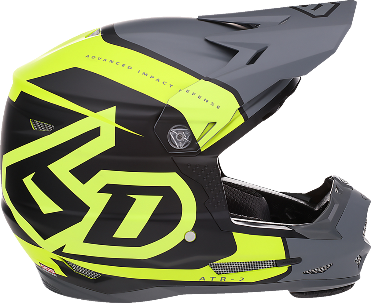 6D ATR-2Y Helmet - Torque - Neon Yellow - Medium 11-6521