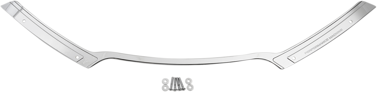 PERFORMANCE MACHINE (PM) Windschutzscheibenverkleidung – Muschelform – Chrom – FLTR '15+ 0209-2018SCA-CH 