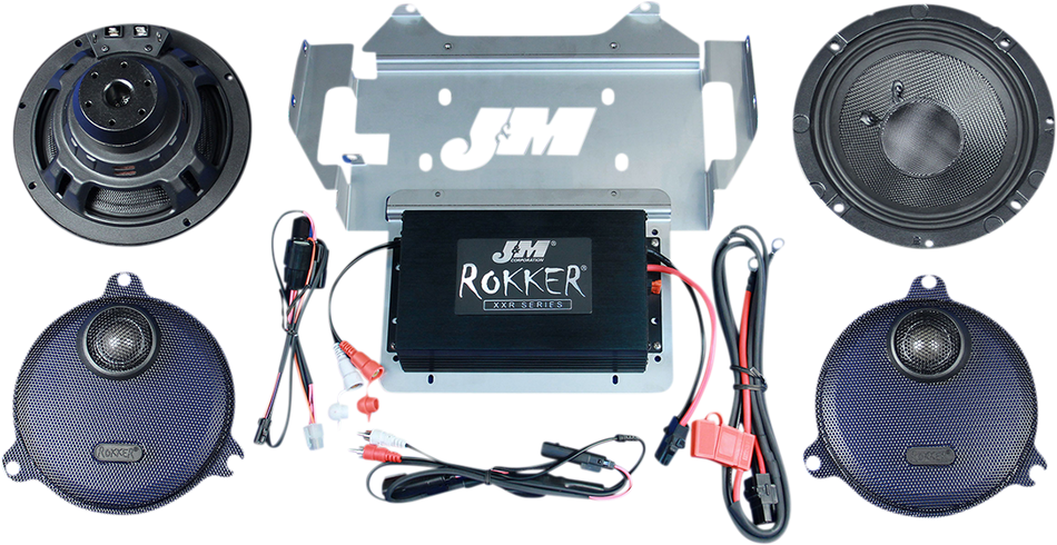J & M 400w 2-Speaker/Amplifier - Street Glide/Ultra XXRK-400SP214SG