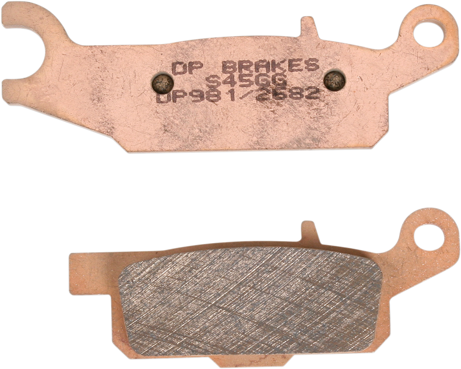 DP BRAKES Standard Brake Pads - Grizzly DP981
