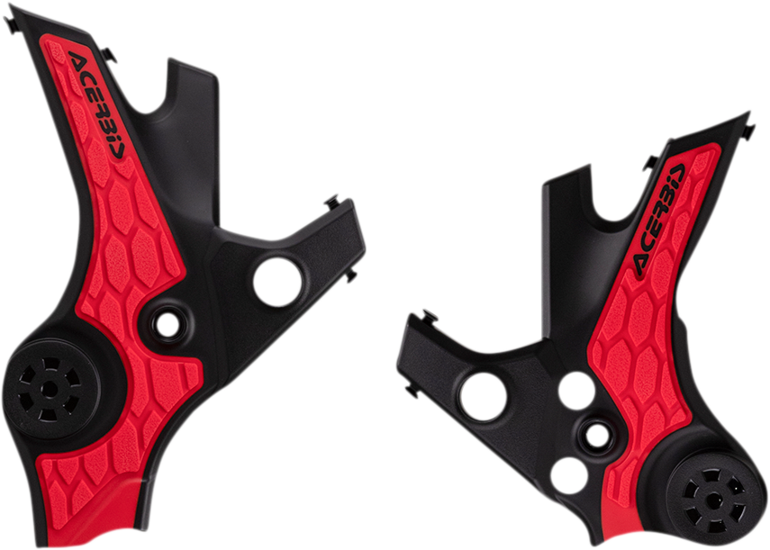 ACERBIS X-Grip Frame Guards - Red/Black NOT FOR WHT/BLK> 05052165 2858821035