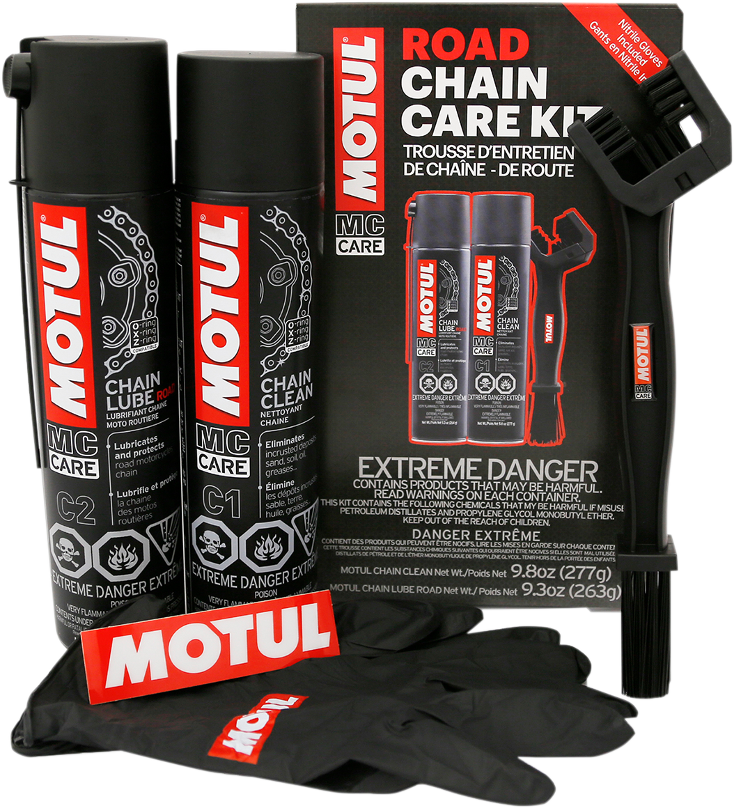 MOTUL Chain Care Kit - Road - Aerosol 109767