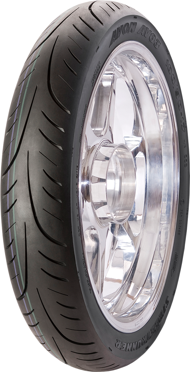 AVON Tire - Streetrunner AV83 - Front/Rear - 100/80-17 - 52S 638126