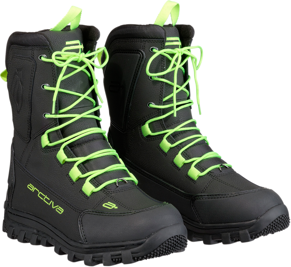 ARCTIVA Advance Boots - Black/Hi-Viz - Size 10 3420-0650