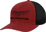 HONDA APPAREL Goldwing Hat - Heather Red/Black NP21A-H2491