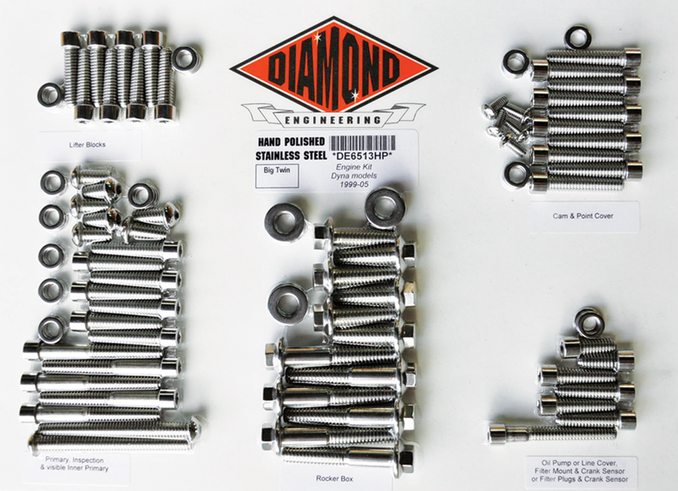 Kit de pernos de DIAMOND ENGINEERING - Motor - FXD DE6513HP 