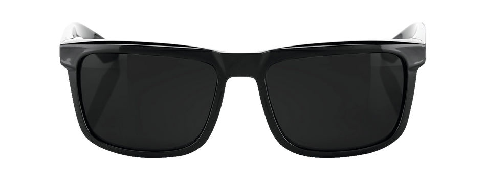 100% Blake Sunglasses - Polished Black - Grey PeakPolar 60028-00000