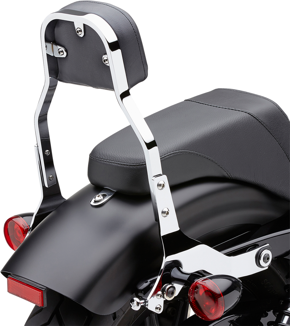 COBRA Backrest Kit - 11" - Chrome - Softail 602-2021