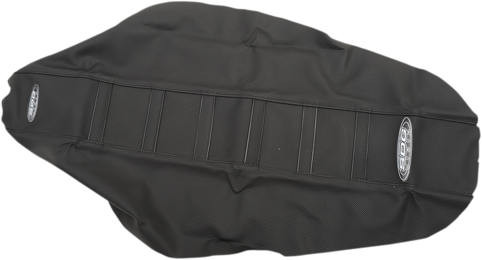 SDG 6-Ribbed Seat Cover - Black Ribs/Black Top/Black Sides 95941
