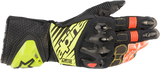 Guantes ALPINESTARS GP Tech v2 - Negro/Amarillo Fluo/Blanco/Rojo Fluo - 2XL 3556622-1503-2X 