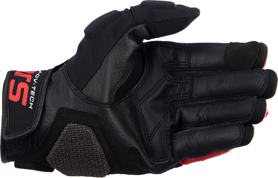 ALPINESTARS Halo Gloves - Black/White/Bright Red - XL 3504822-1304-XL