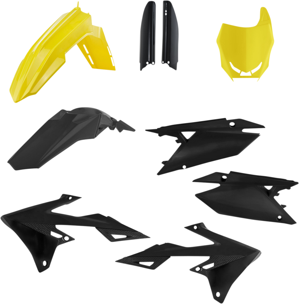 ACERBIS Full Replacement Body Kit - Yellow/Black 2686551017