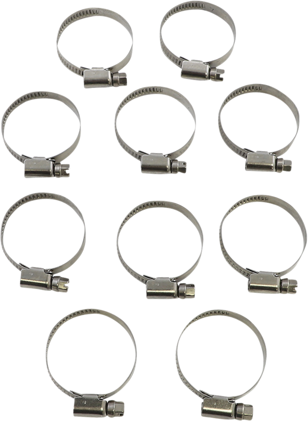 Parts Unlimited Embossed Hose Clamp - 25-40 Mm T03-6256-10
