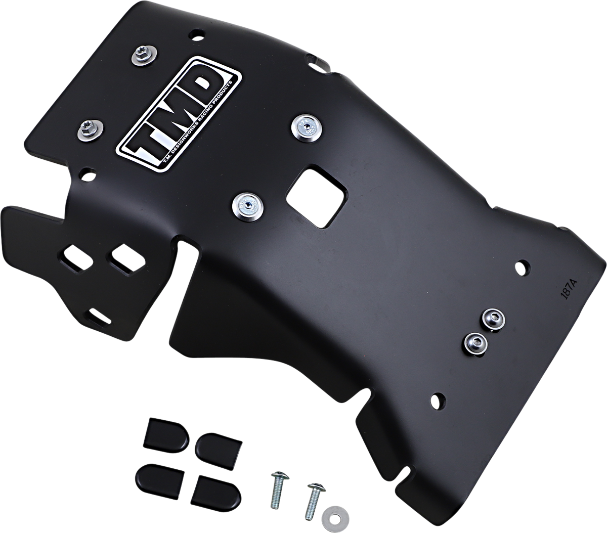 T.M. DESIGNWORKS Skid Plate - Black - KTM | Husqvarna KTMC-136-BK