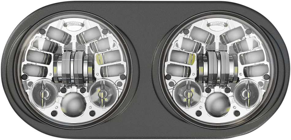 CUSTOM DYNAMICS Adaptive LED Headlamps - Harley Davidson - Chrome PB-RG13A-C