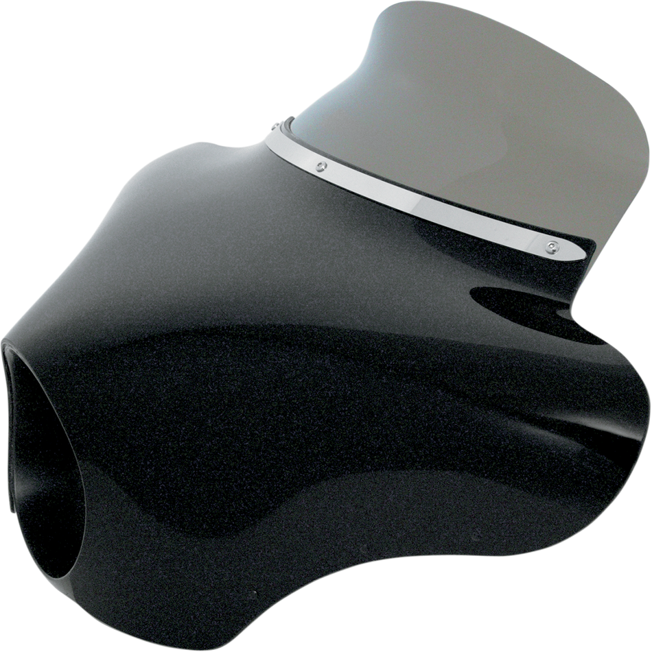 MEMPHIS SHADES Batwing Spoiler Shield - 6.5" - Black MEP8541