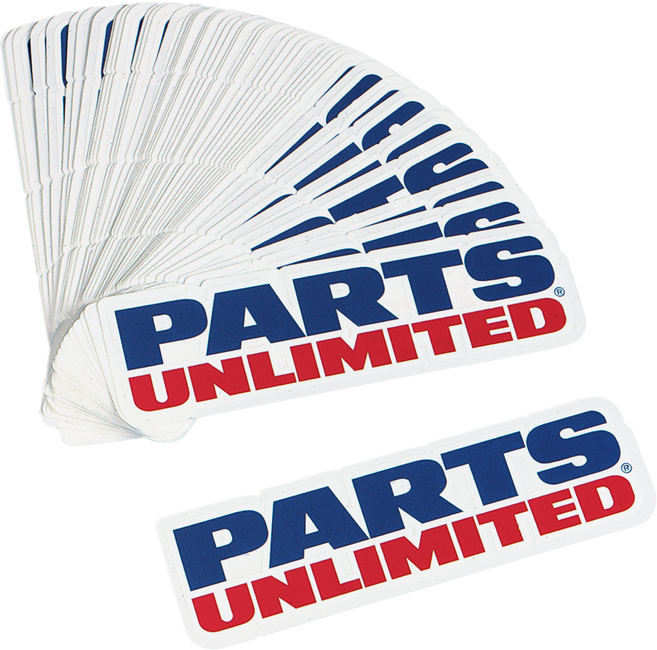 PROMOTIONAL ITEMS VENDOR Parts Unlimited Decals - 50 Pack DIS73