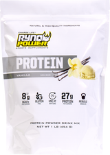 RYNO POWER Protein Powder - Vanilla - 1 lb - 10 Servings 1LB-PPV