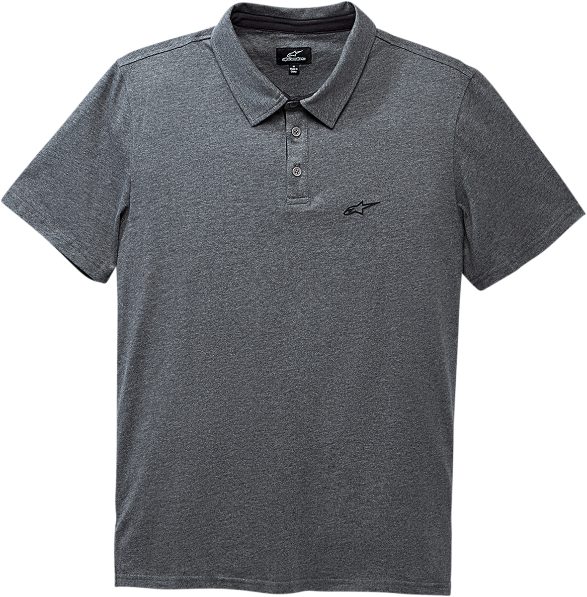 ALPINESTARS Eternal Polo Shirt - Heather Charcoal - 2XL 101841004191B2X