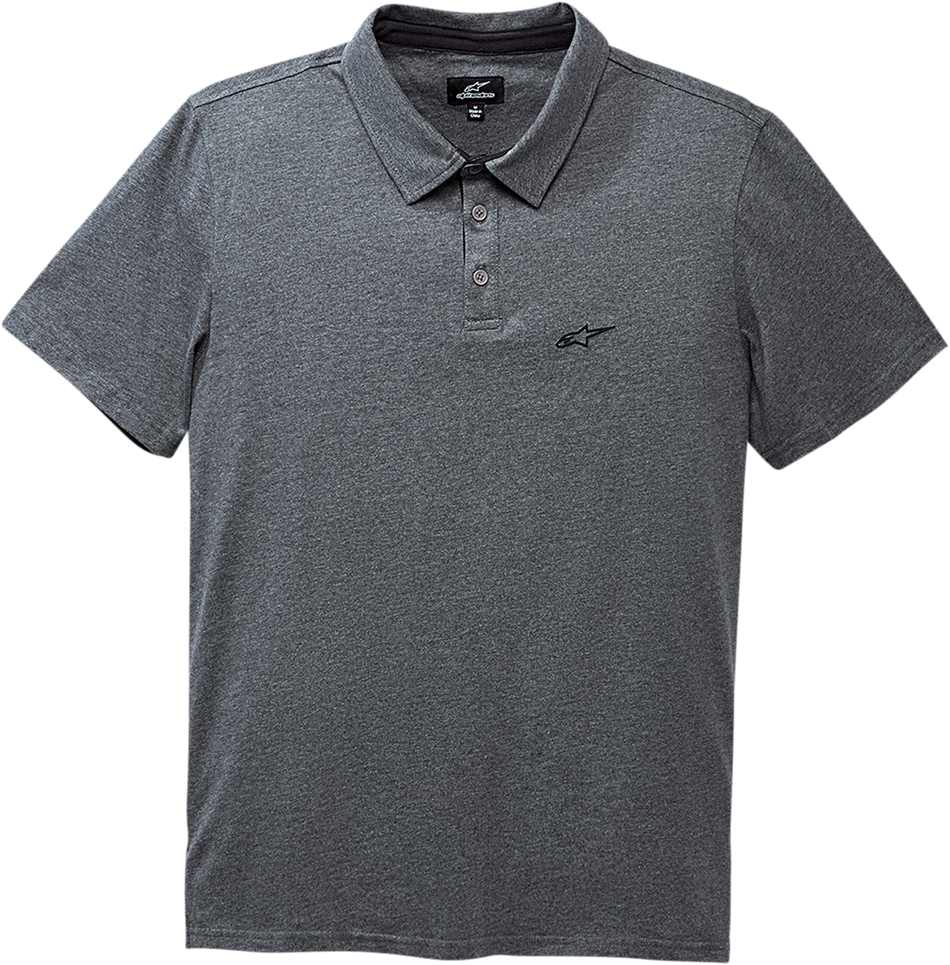 ALPINESTARS Eternal Polo Shirt - Heather Charcoal - XL 101841004191BXL