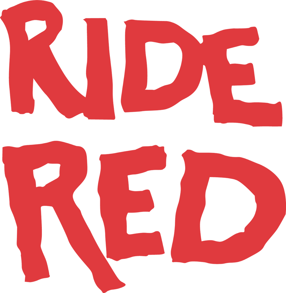 Calcomanías con el logotipo de FACTORY EFFEX - Ride Red - Paquete de 3 04-2674