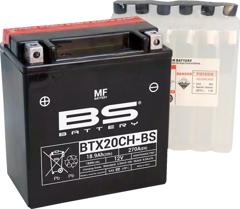 BS BATTERY Battery - BTX20CH-BS (YTX) 300616