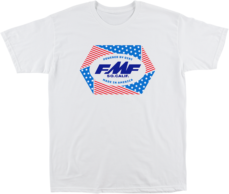 FMF Geometry T-Shirt - White - Medium SU21118901WHMD 3030-20697