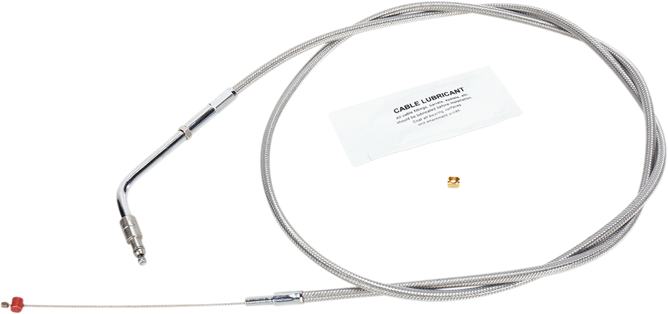 Cable del acelerador BARNETT - +8" - Acero inoxidable 102-30-30035-8
