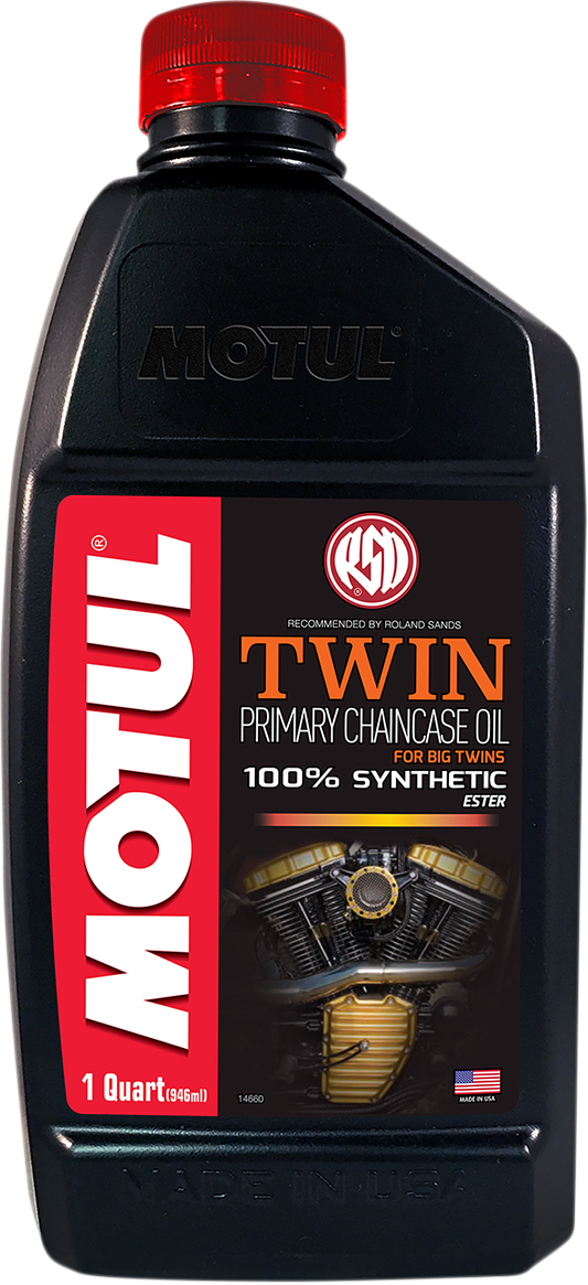 MOTUL V-Twin Primary & Chaincase Synthetic Oil - 1 U.S. quart 108066