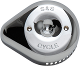 S&S CYCLE Slasher Air Cleaner Cover - Chrome 170-0532