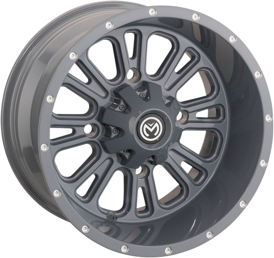 MOOSE UTILITY Wheel - 399X - Rear - Gray - 12x8 - 4/110 - 4+4 399MO128110KG4