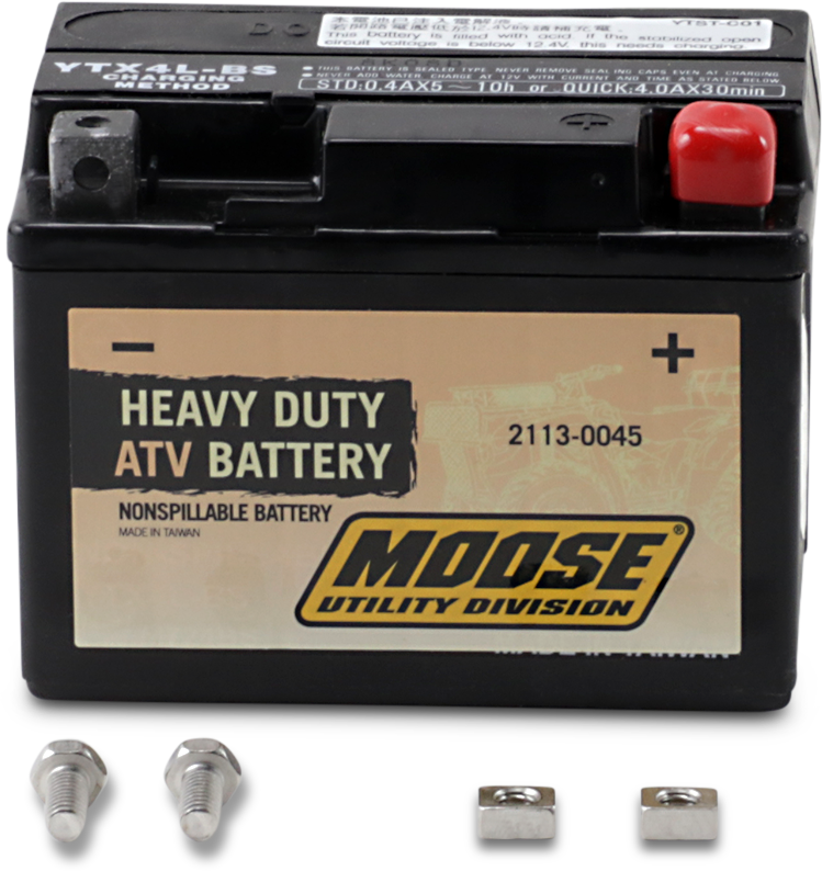 MOOSE UTILITY AGM Battery - YTX4L 2113-0045