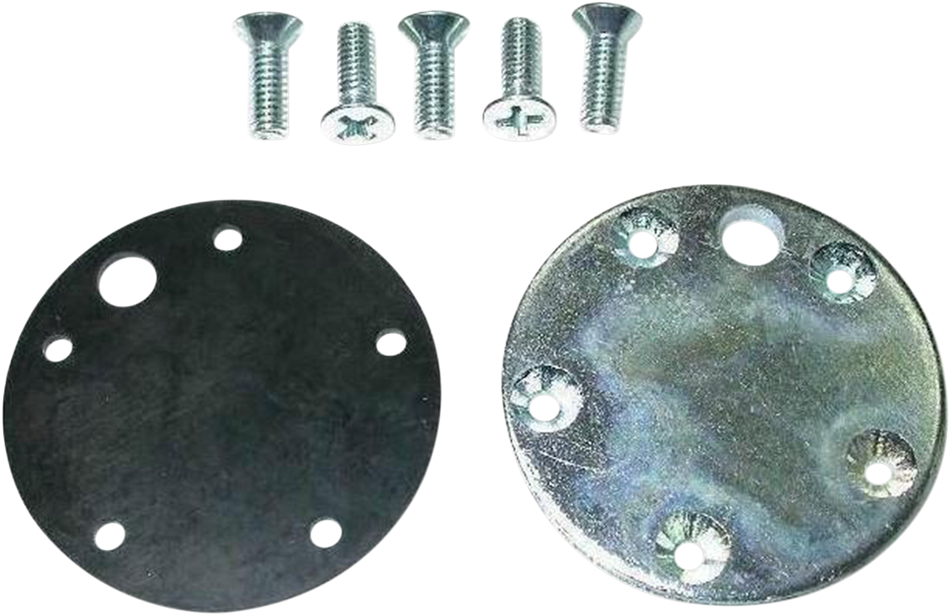 DRAG SPECIALTIES Replacement Blockoff Plate with Gasket - EFI 12912