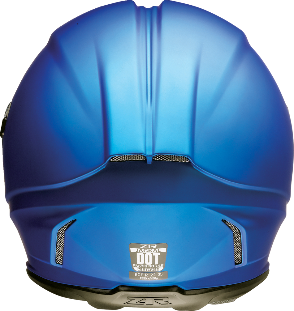 Z1R Jackal Helmet - Satin - Blue - Large 0101-14831