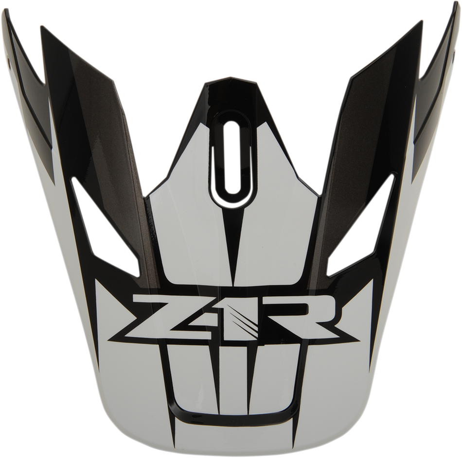 Z1R Rise Visor Kit - Ascend - Black/White 0132-1245