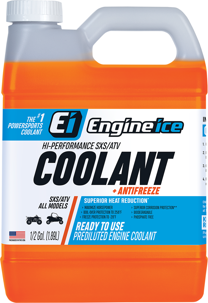 ENGINE ICE Premixed Coolant - SXS/ATV/UTV - 64 U.S. fl oz. 12556