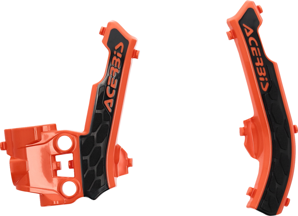 ACERBIS X-Grip Frame Guards - '16 Orange/Black 2979615225