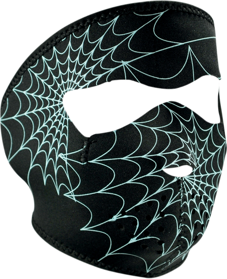 ZAN HEADGEAR Full-Face Mask - Spiderweb Glow WNFM057G