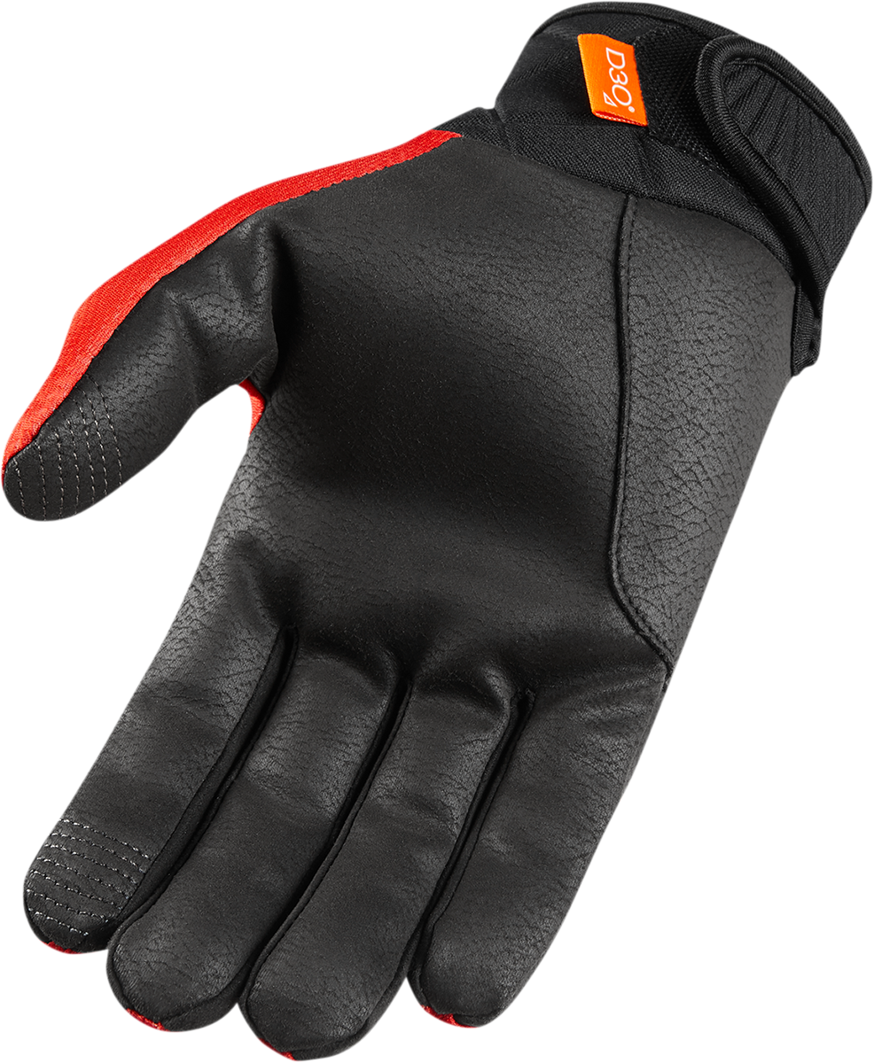 ICON Anthem 2 CE™ Handschuhe - Rot - Groß 3301-3685