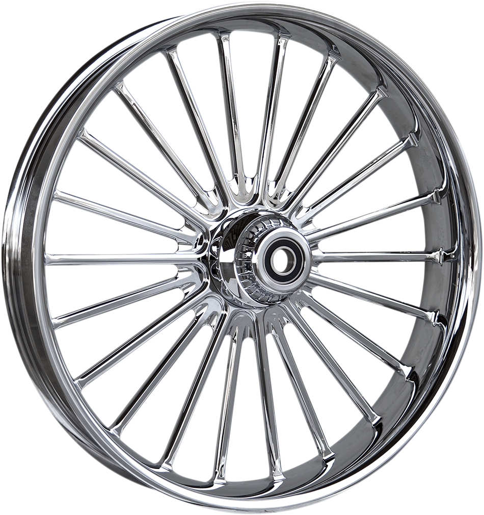 RC COMPONENTS Illusion Front Wheel - Dual Disc/No ABS - Chrome - 21"x3.50" 21350-9031-126C