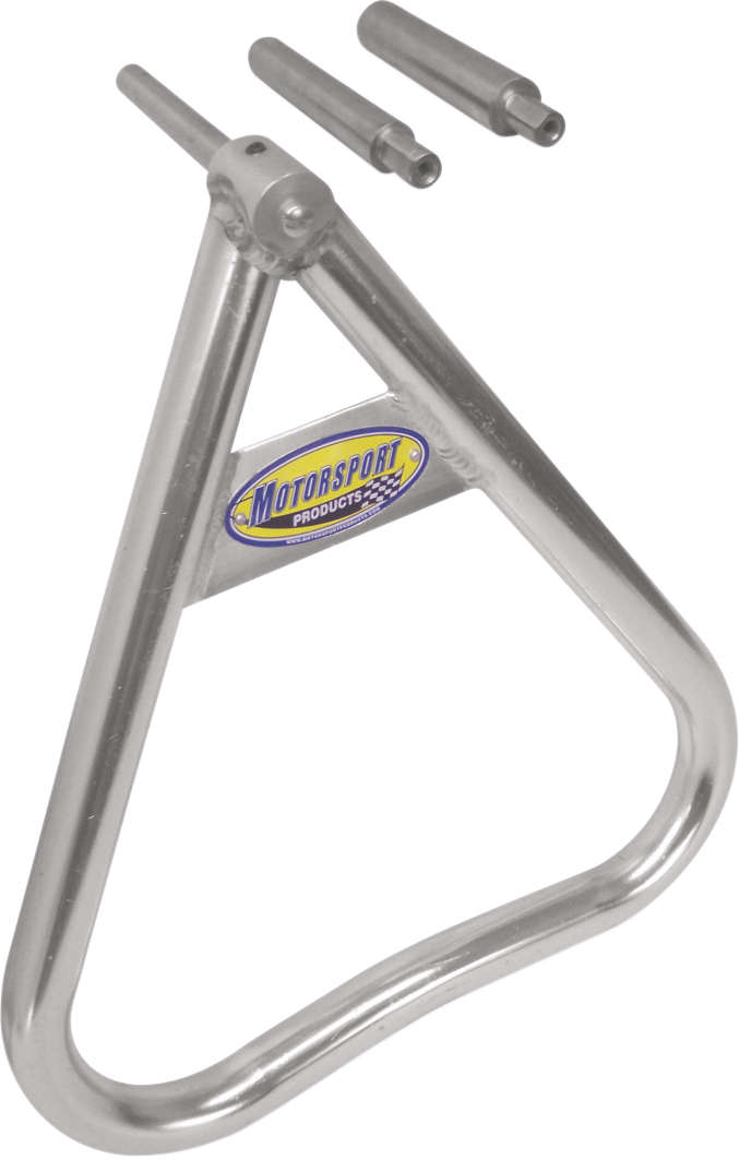 MOTORSPORT PRODUCTS Tri-Moto Stand - Aluminum - Silver 95-1001