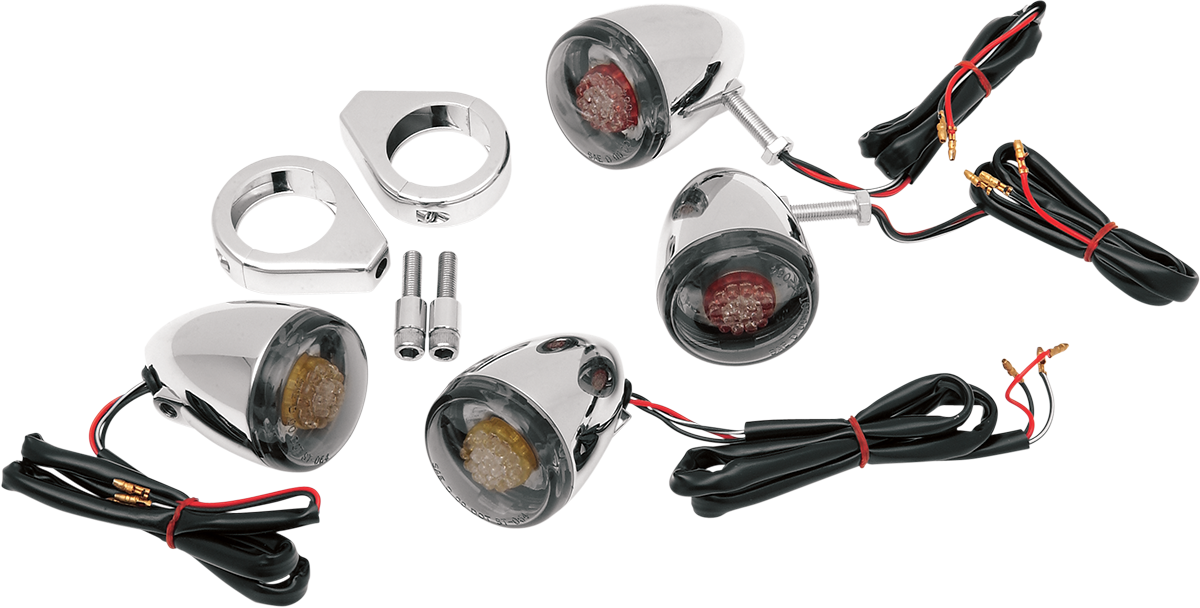 DRAG SPECIALTIES Blinker-Kit – Rot/Geruch 12-0212 