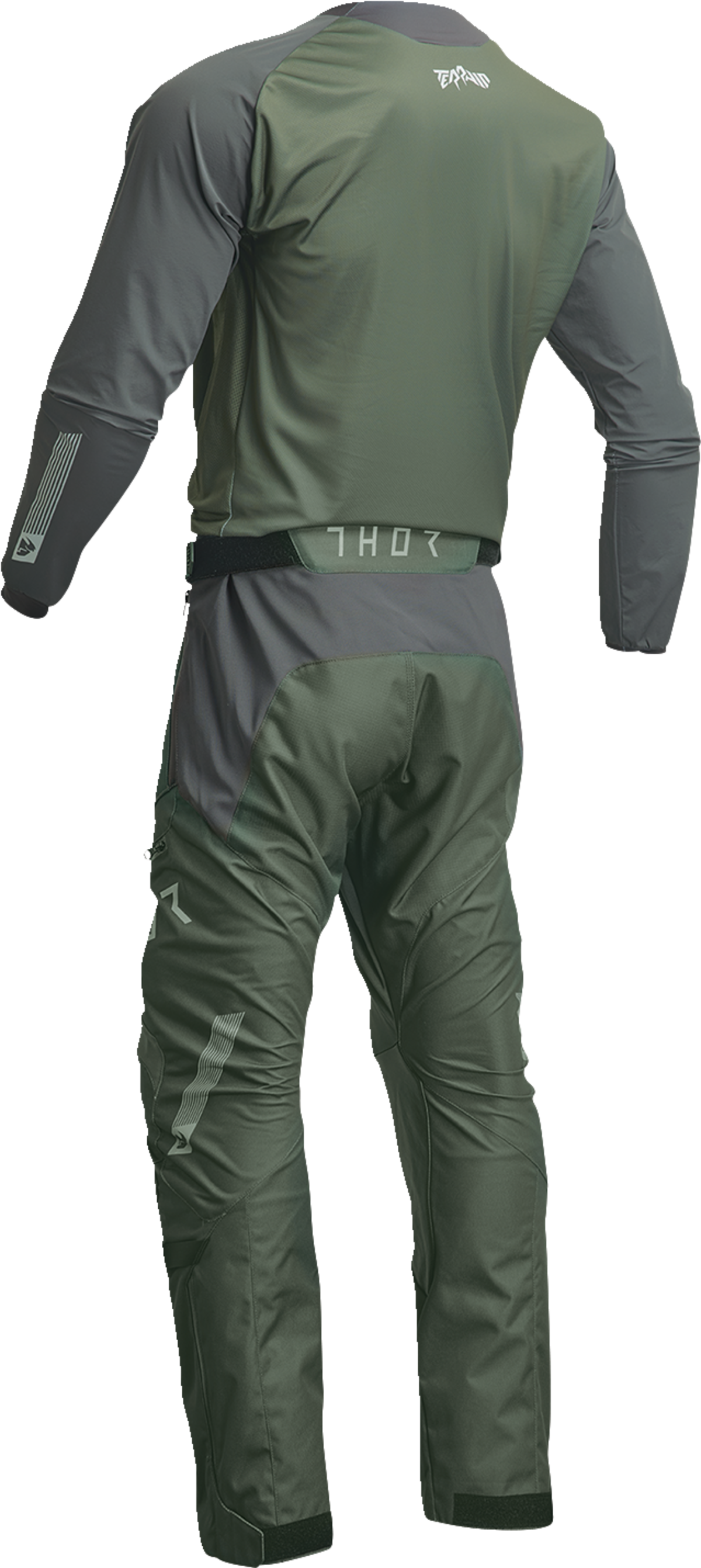 THOR Terrain Jersey - Army/Charcoal - XL 2910-7169