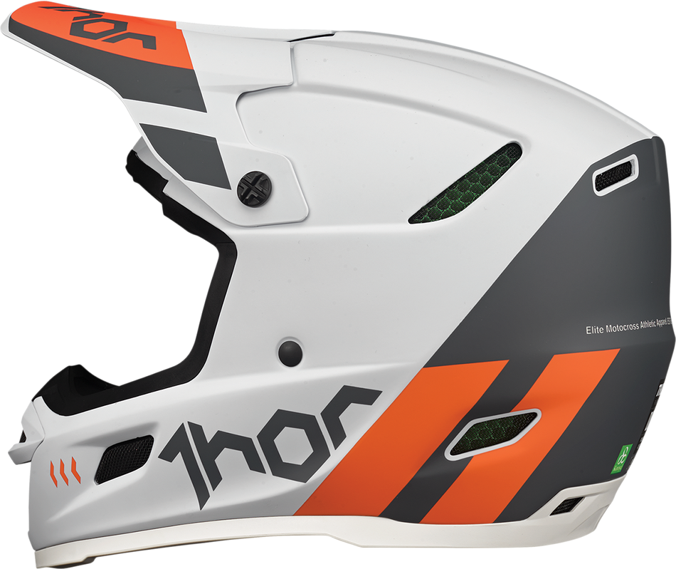 THOR Reflex Helmet - Cube - MIPS - Gray/Orange - XL 0110-7465