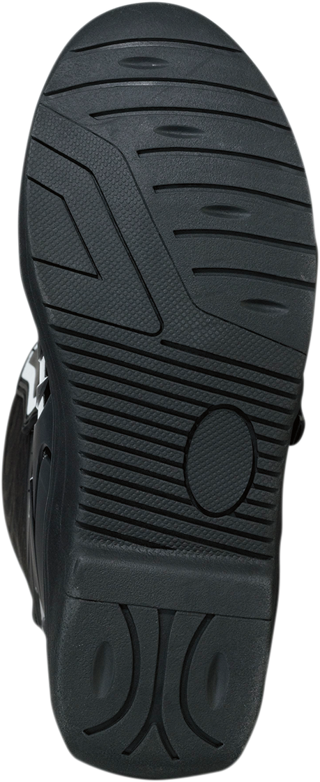 MOOSE RACING M1.3 Boots - Black/Orange - Size 3 3411-0439
