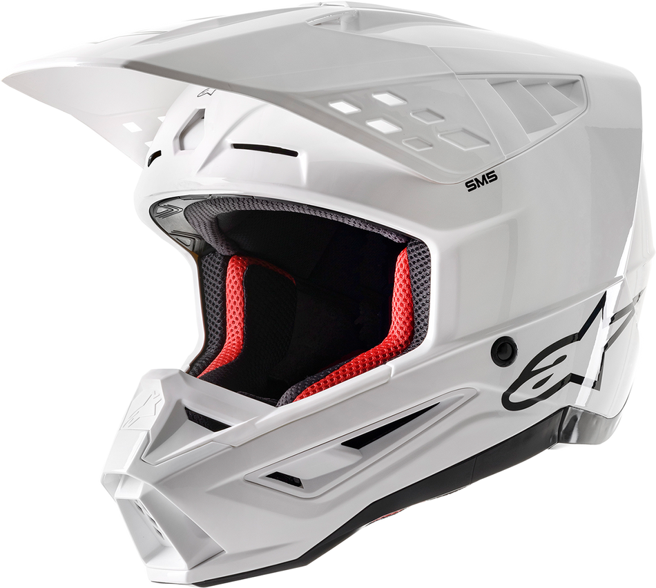 ALPINESTARS SM5 Helmet - Solid - Gloss White - 2XL 8303121-2180-2X