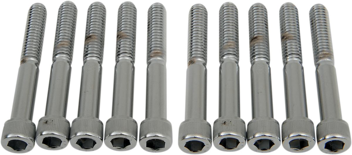 DRAG SPECIALTIES Bolts - Socket-Head - Knurled - 5/16-18 x 2-1/4" MPB222