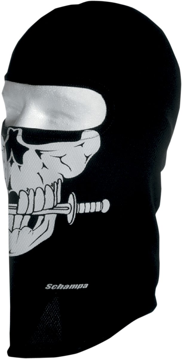 SCHAMPA & DIRT SKINS Stretch Skull Balaclava - Pirate BLCLV008-D